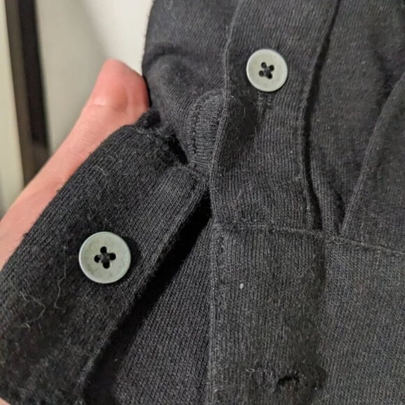 Raquel Allegra | Hi Lo Pullover In Black - Picture 5 of 12